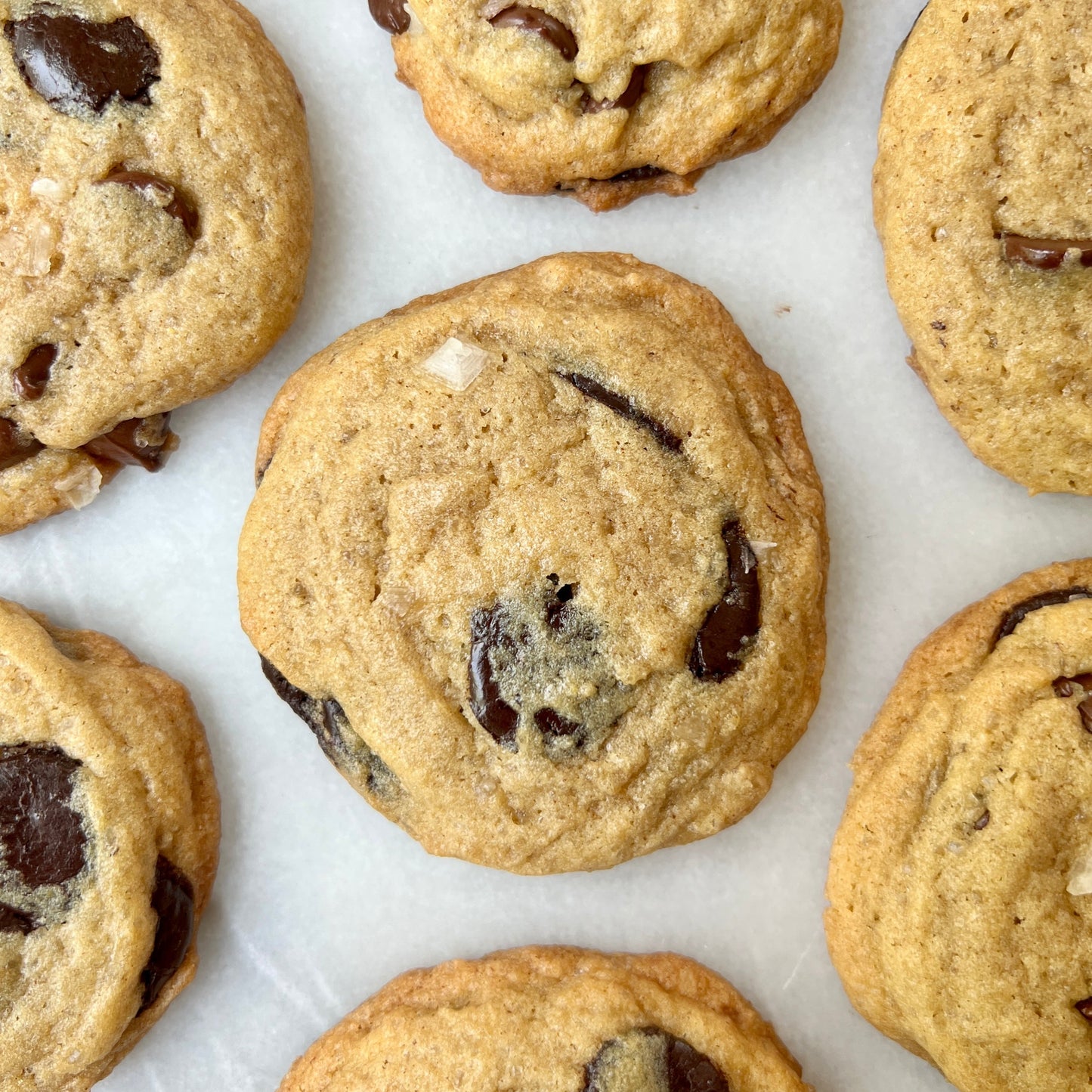 Brown Butter Chocolate Chip Cookies "Ready-to-bake" - 8 cookies / Father's Day