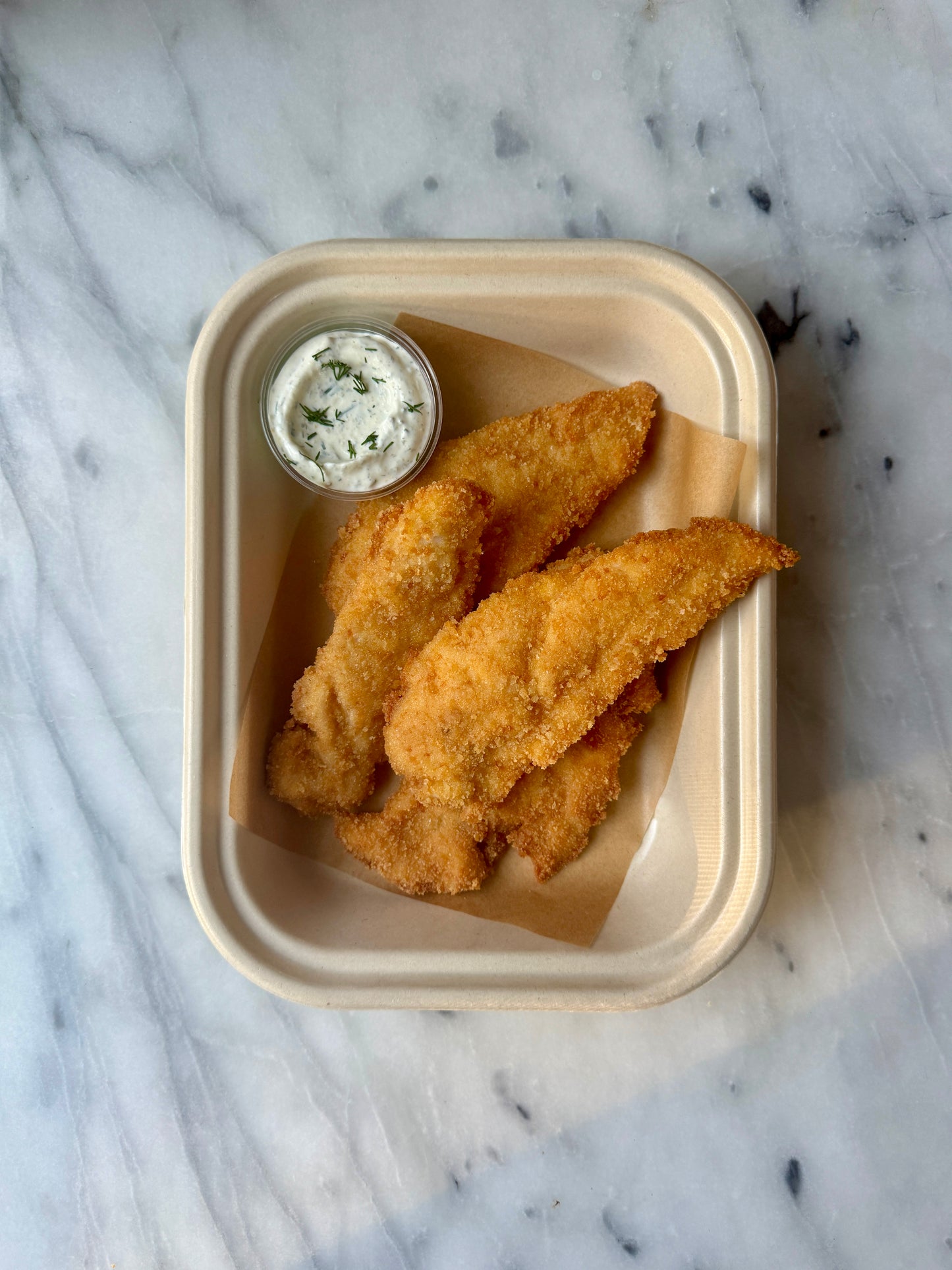 Chicken Tenders w. Homemade Ranch (kid friendly!) / Catering