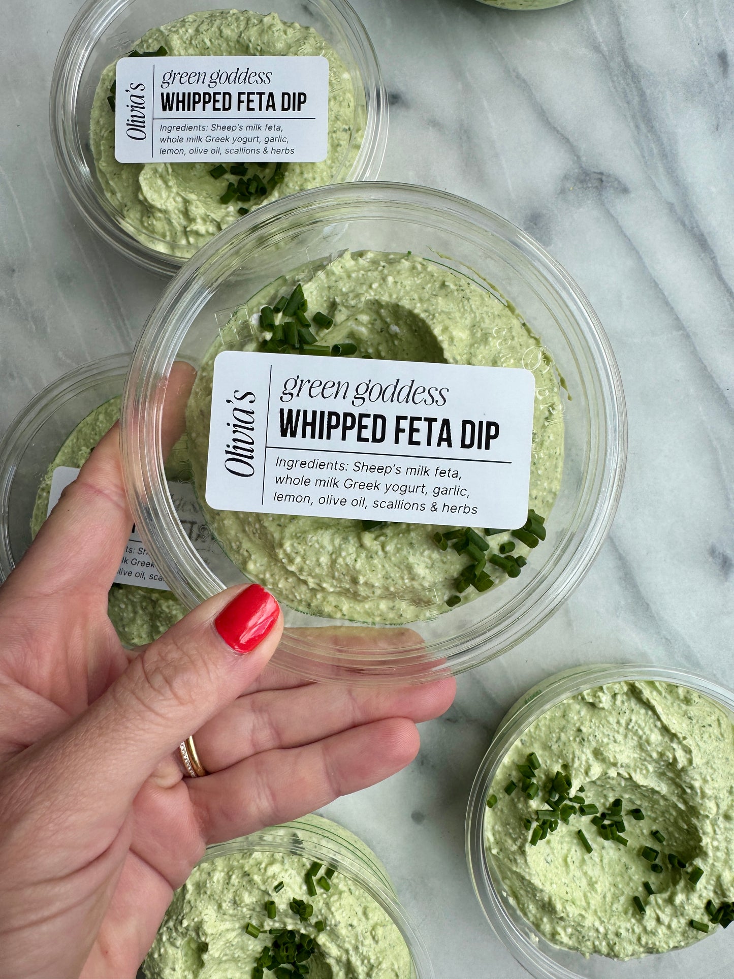 Green Goddess Whipped Feta / 12 ounce*