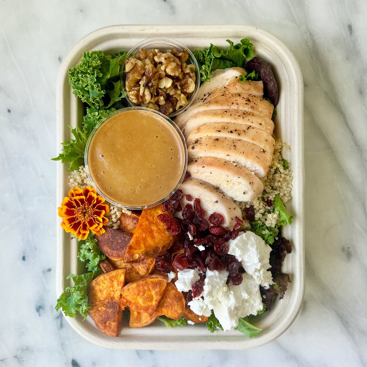 Harvest Salad w/ Apples & Aged Cheddar - Catering