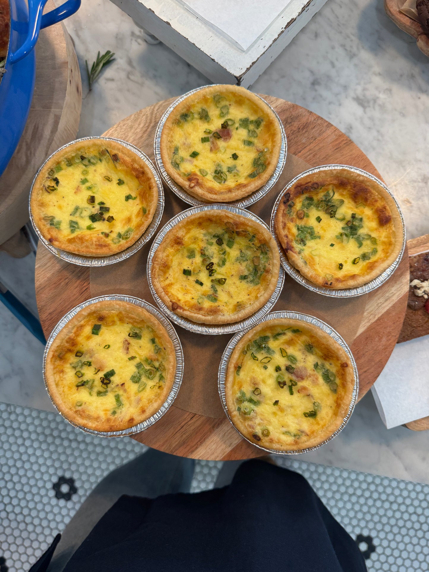 Mini Puff Pastry Quiche / 2 pack
