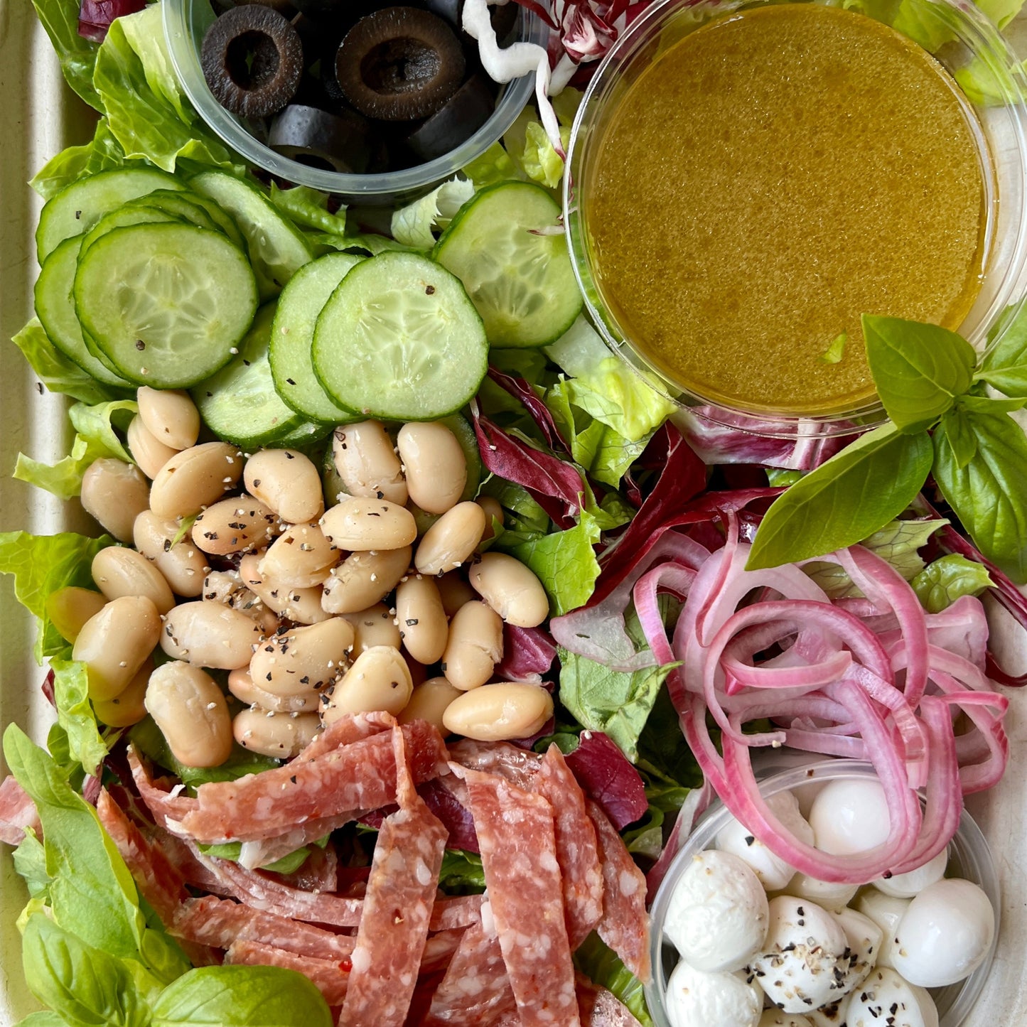 Easter Chopped Antipasto Salad / GF / serves 2-4