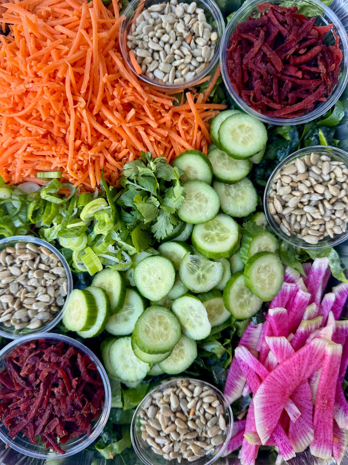 Rainbow Crunch Salad (GF & Vegan) / Catering