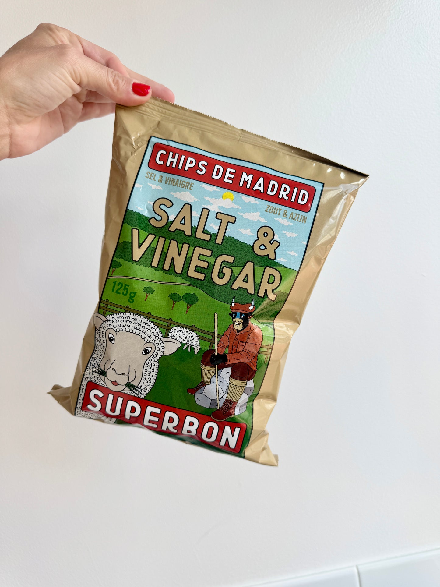 Spanish Potato Chips SALT & VINEGAR / Pool & Beach