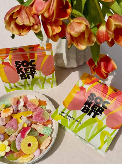 Spring Gummy Mix Swedish Candy Bag (Sweet & Sour) 8oz