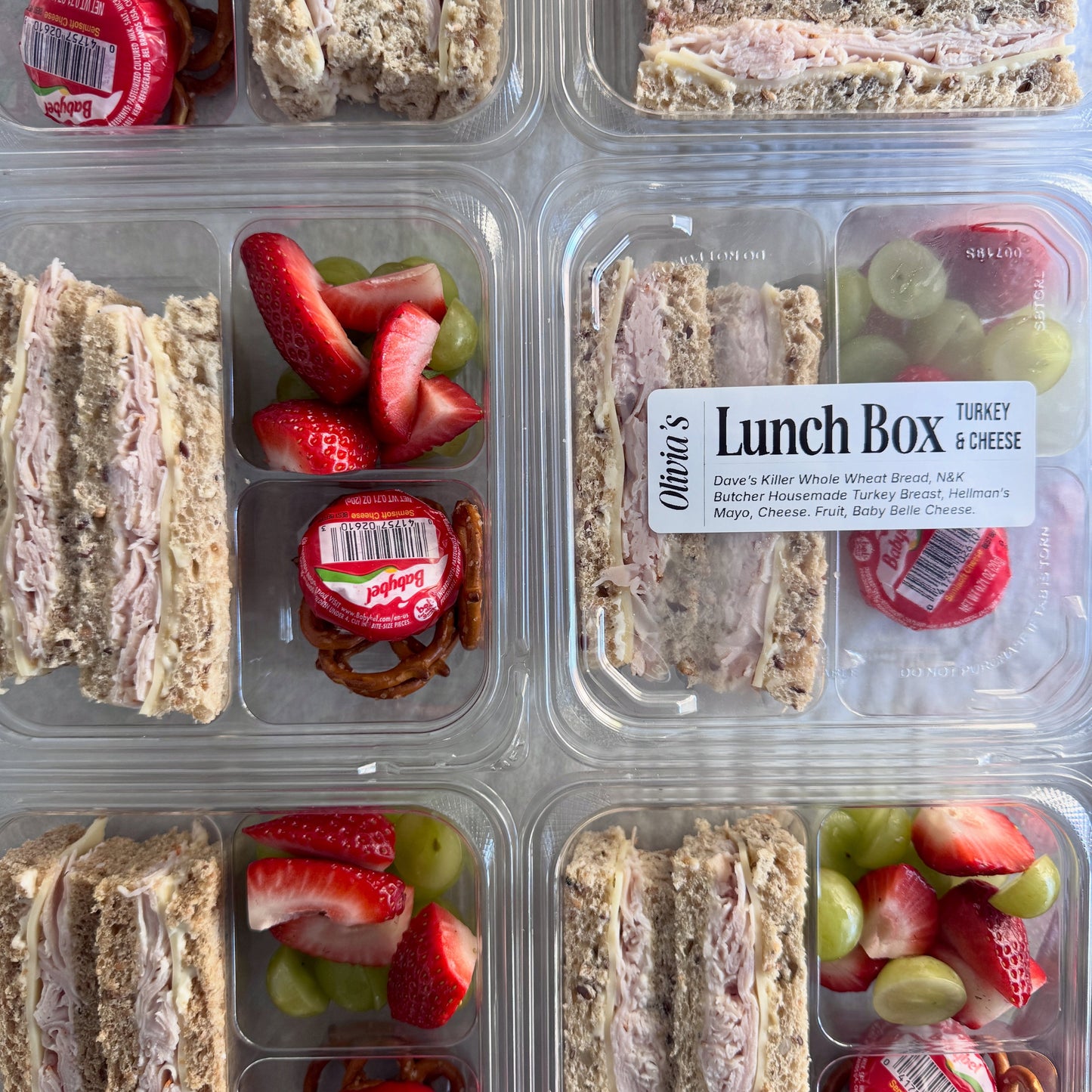 Kids's Lunch Box / Turkey & Cheese