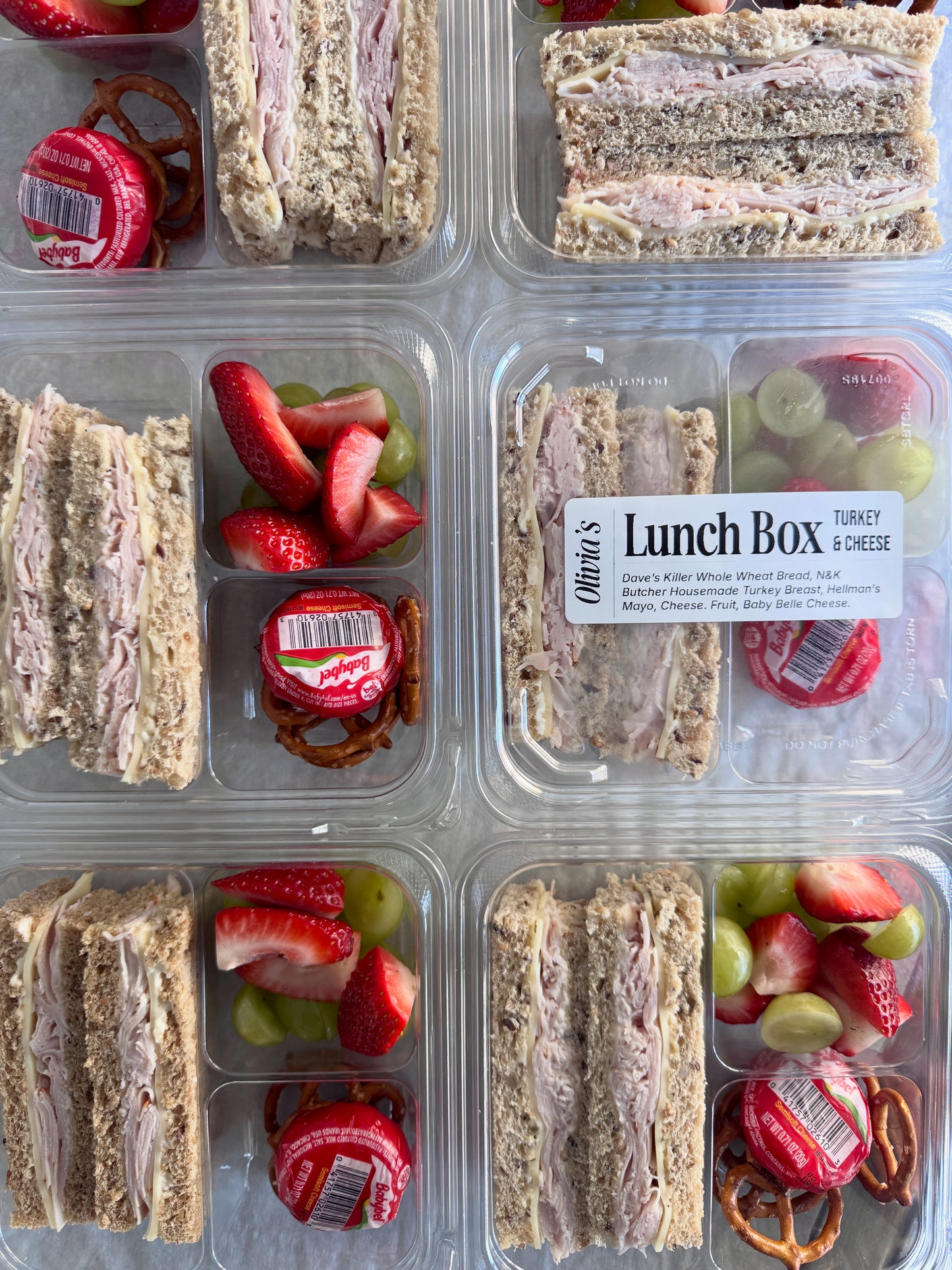 Kid's Turkey Sandwich Lunch Box / Pool & Beach
