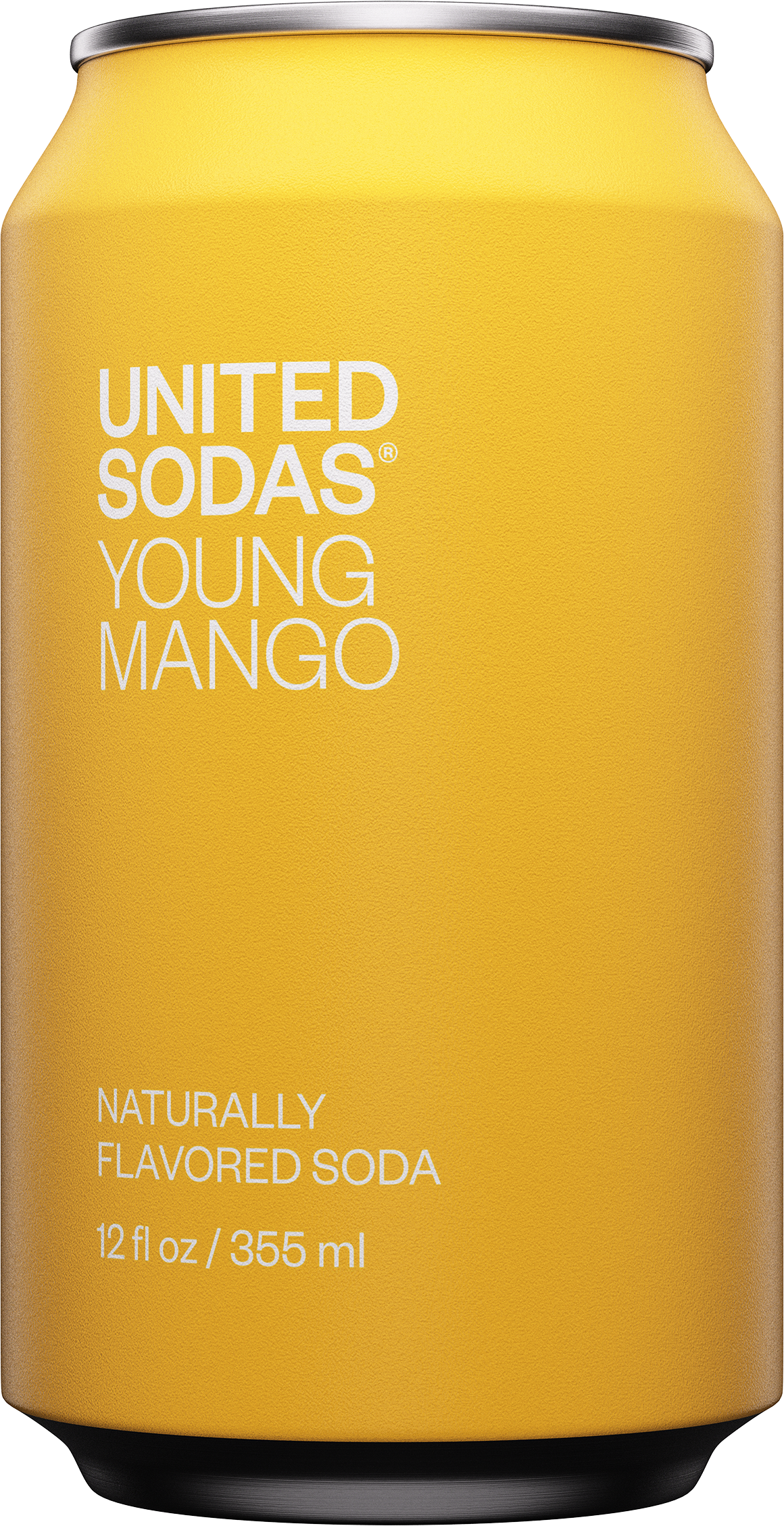 Naturally Flavored Soda - Young Mango: 12 X 12 Oz Can