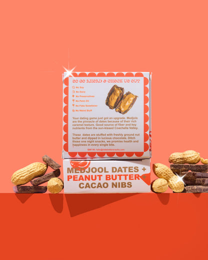 DATE BETTER Peanut Butter Crunch- chocolate covered dates