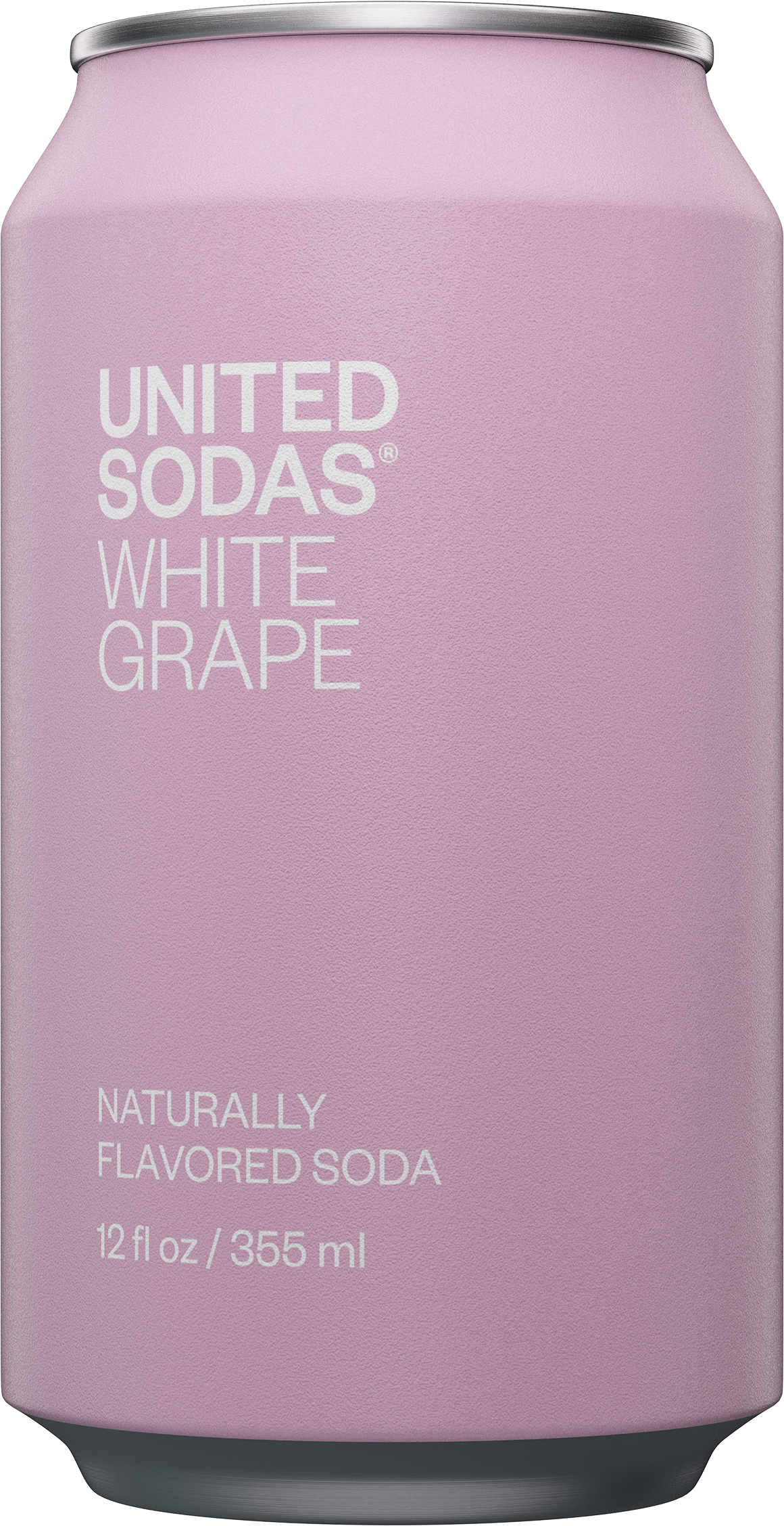 Naturally Flavored Soda - White Grape: 12 X 12 Oz Can