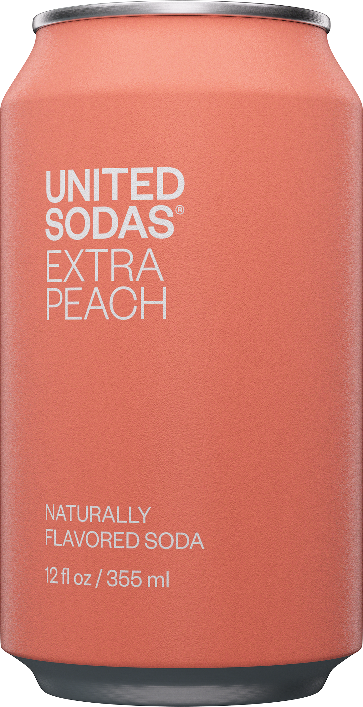Naturally Flavored Soda - Extra Peach : 12 X 12 Oz Can