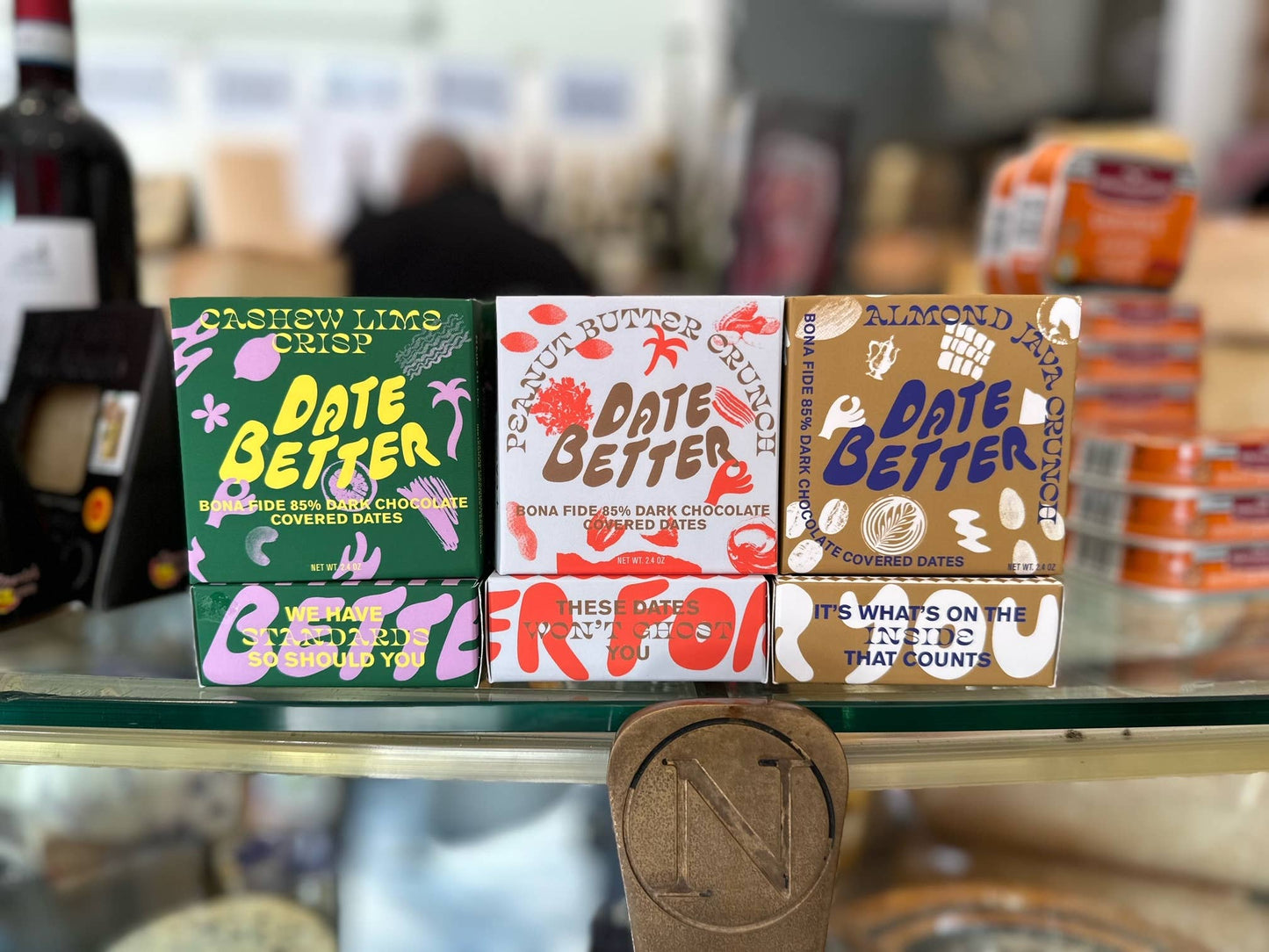 DATE BETTER Peanut Butter Crunch- chocolate covered dates