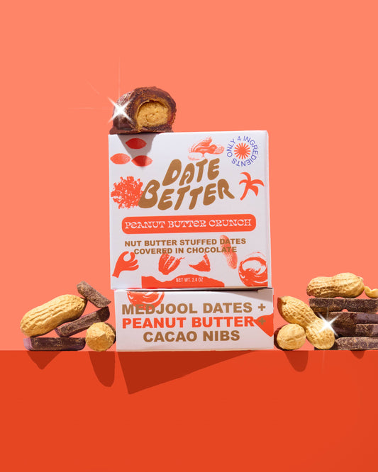 DATE BETTER Peanut Butter Crunch- chocolate covered dates