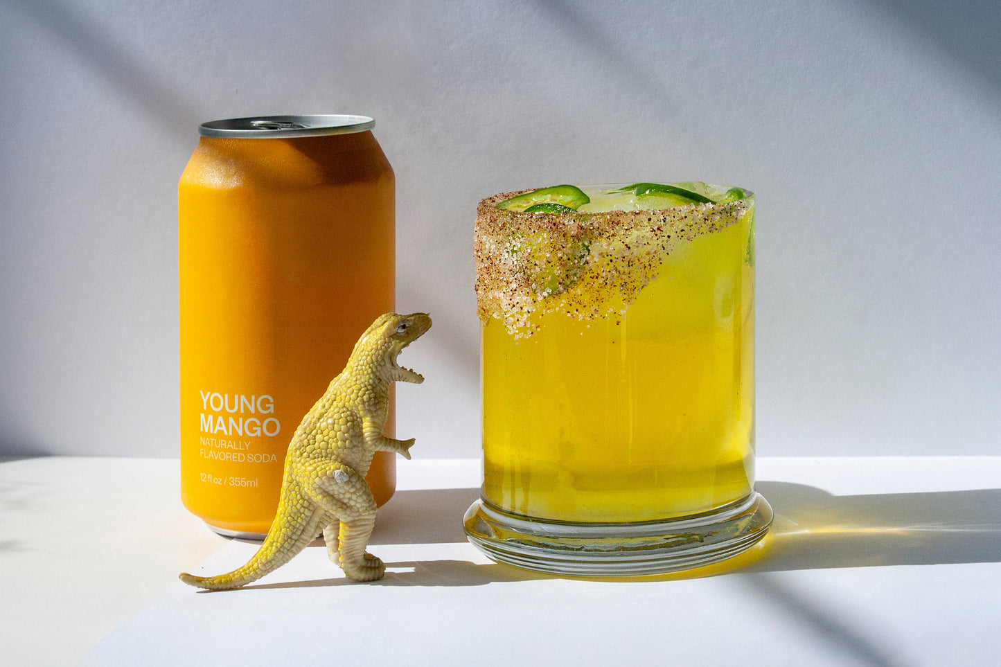 Naturally Flavored Soda - Young Mango: 12 X 12 Oz Can