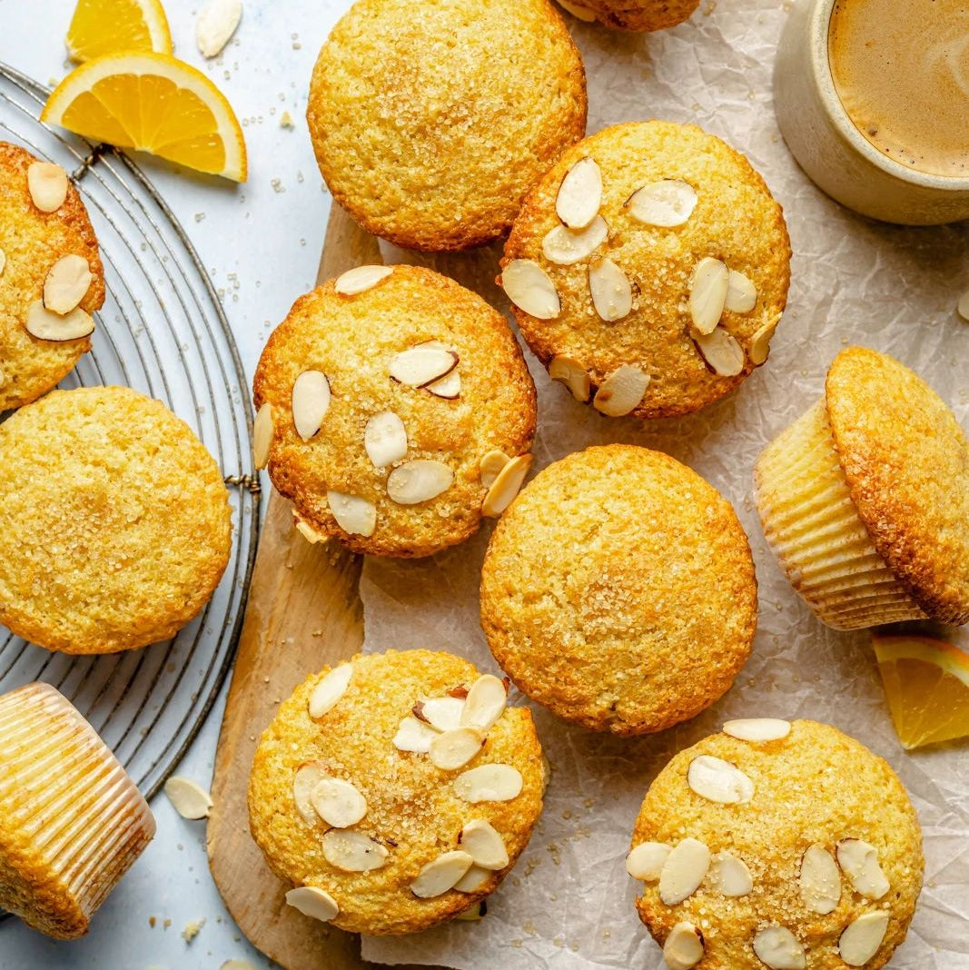 Orange Blossom Almond Muffins (4 pack) / GF & DF