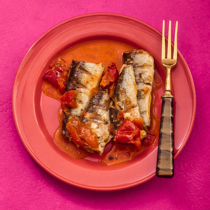 Sardines in Tomatoes and Peppers