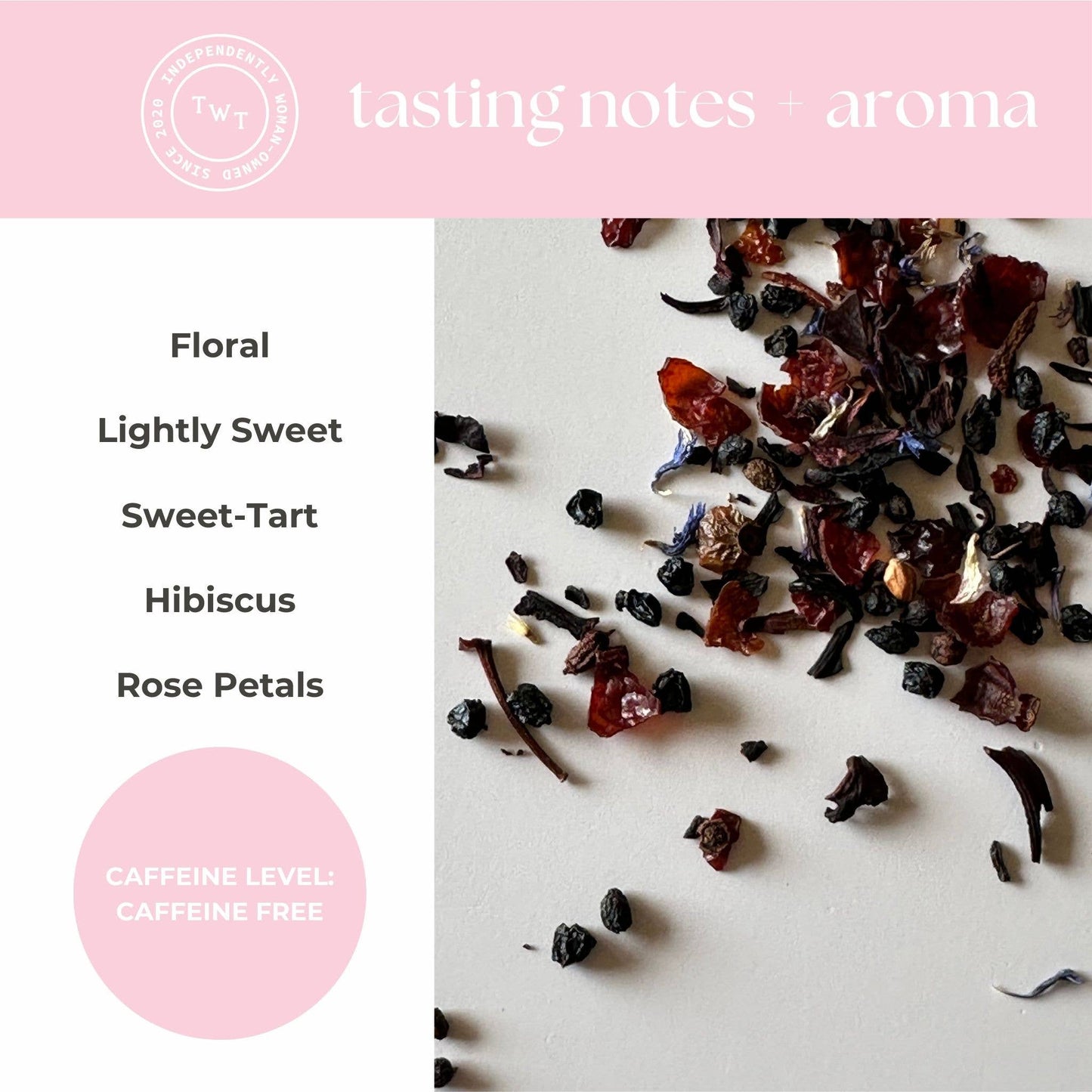 Hibiscus Rose Herbal Mini Tube