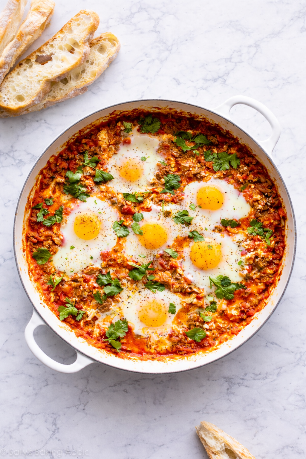 Italian Baked Eggs "Uovo in Purgatorio" Cook at Home Kit- serves 2