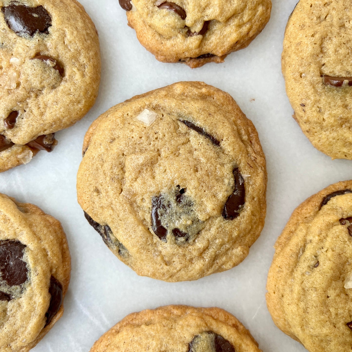 Brown Butter Chocolate Chip Cookies FROZEN - 8 cookies