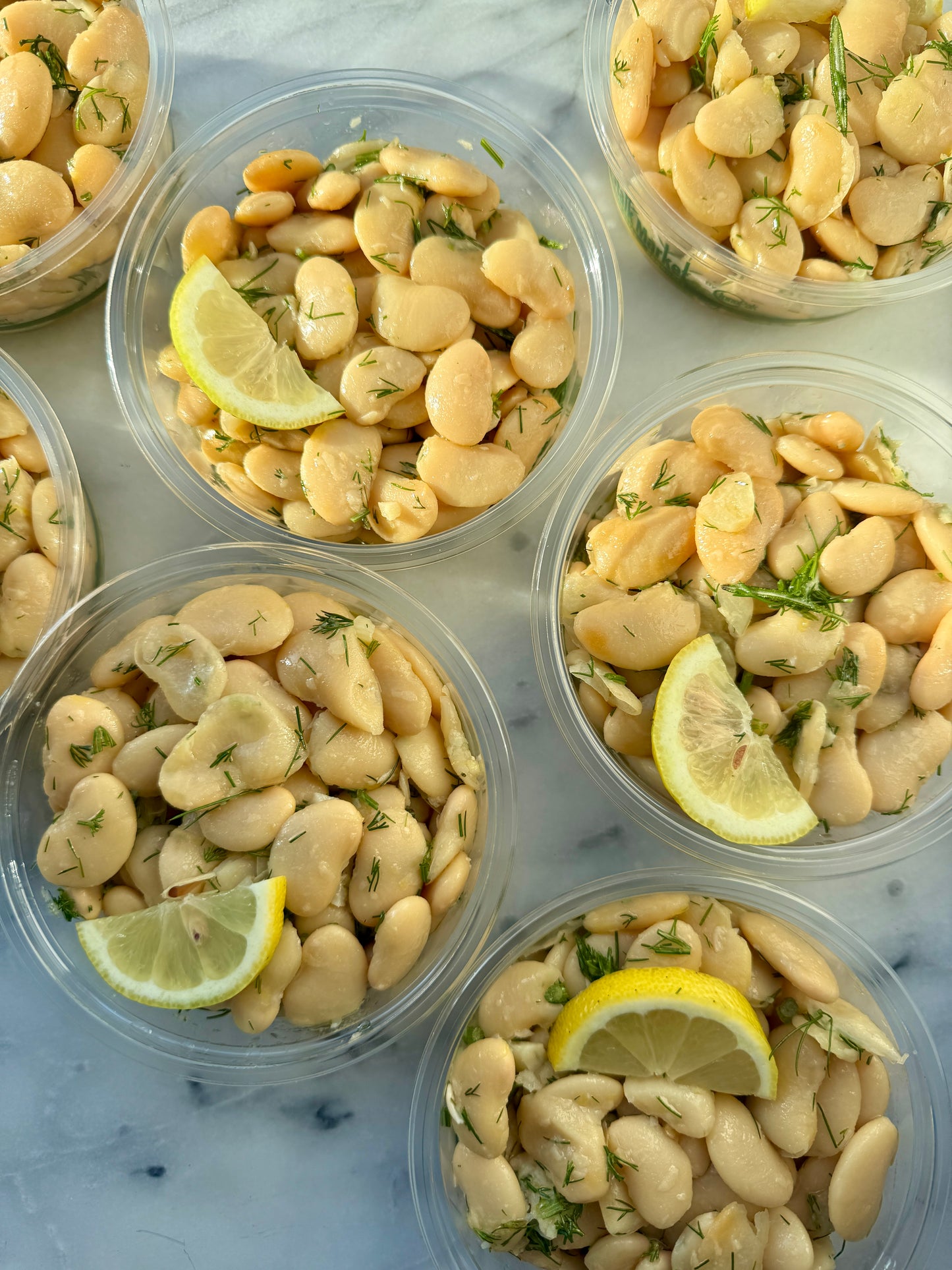 Butter Beans w. Lemon & Dill- GF & Vegan / Catering