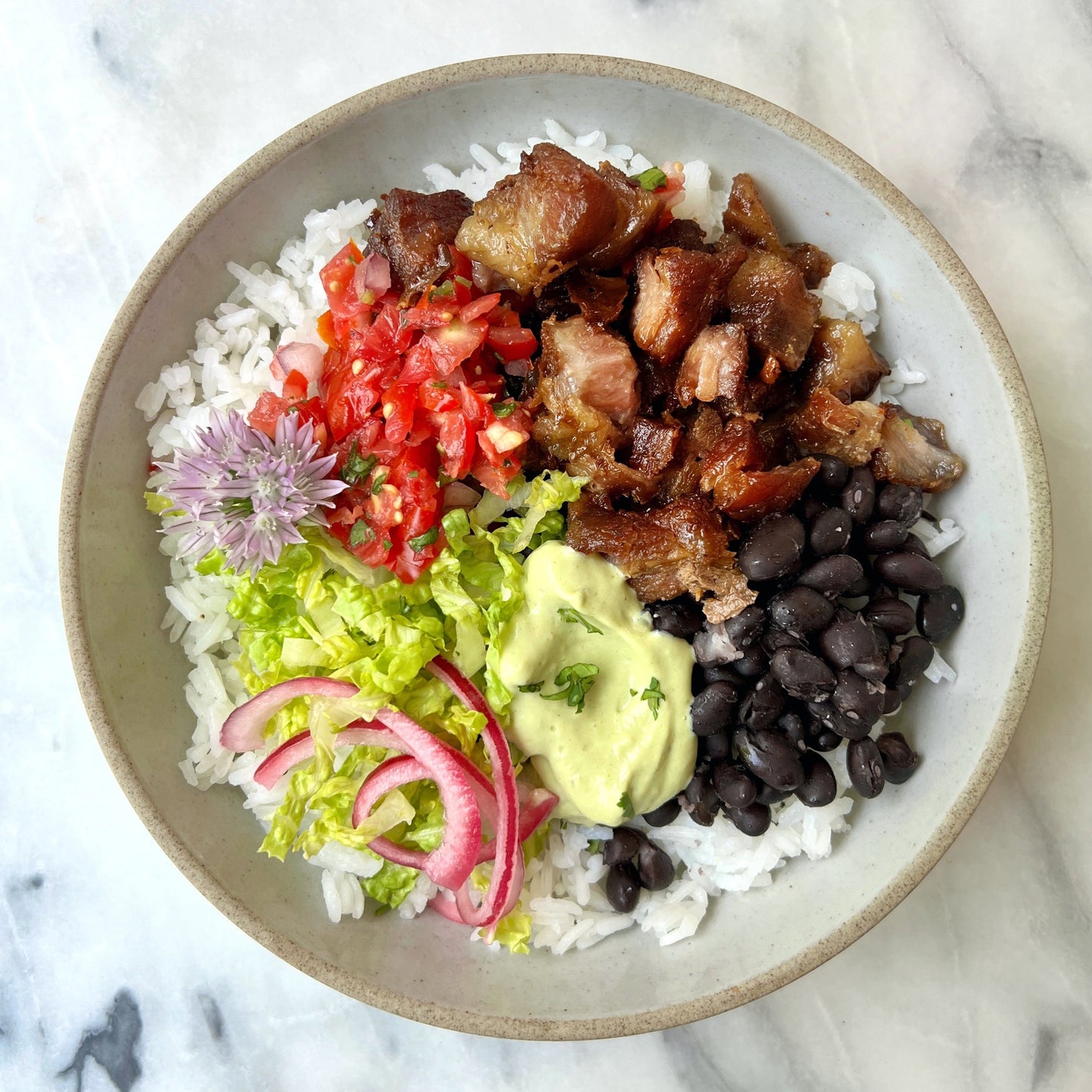 Carnitas Rice Bowls / GF -  serves 4*