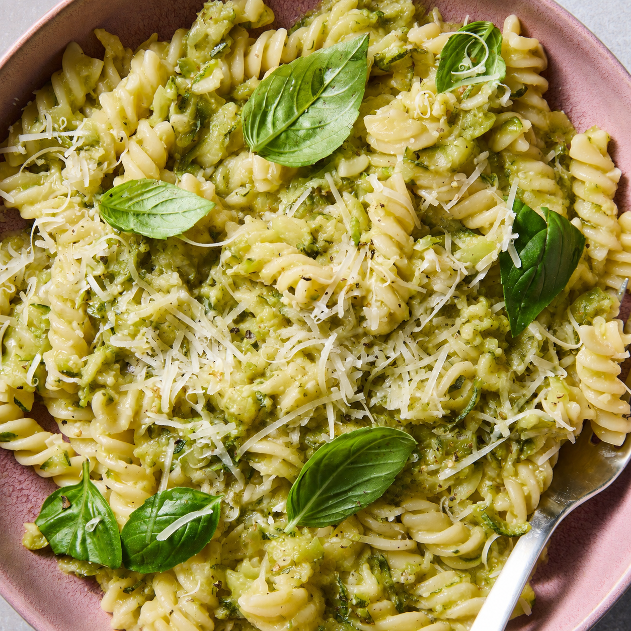 NEW! Zucchini Butter Pasta w. Basil & Parmigiano*