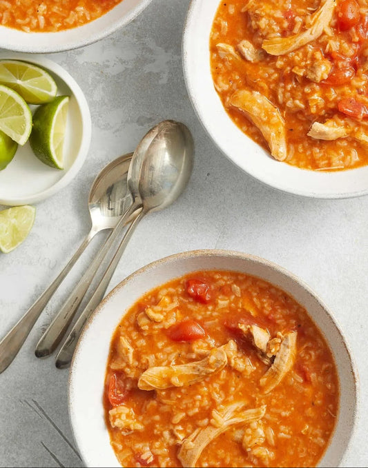 Ginger Coconut Chicken & Rice Soup/ GF & DF - 32 oz.