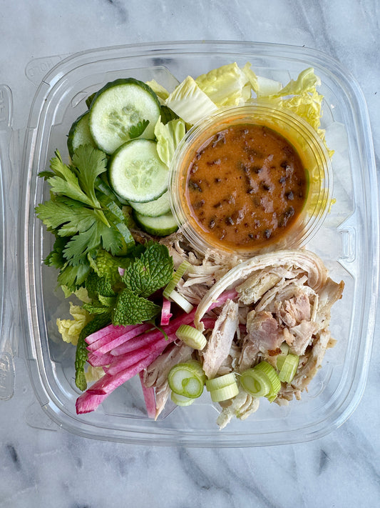 Chili Crisp Chicken Salad / DF - serves 1-2*