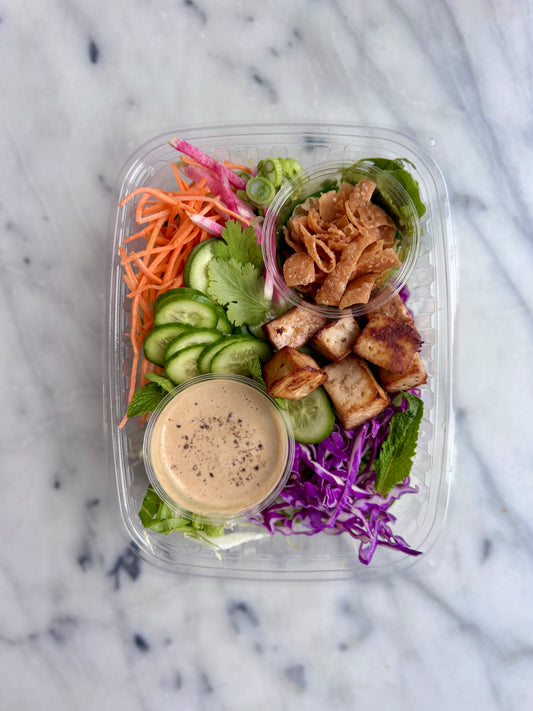 Chinese TOFU Salad / DF - serves 2