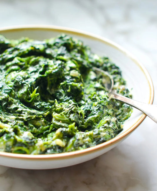 Creamed Spinach / serves 4-6