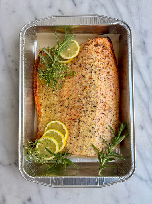 Honey Mustard Salmon (GF & DF) / Catering