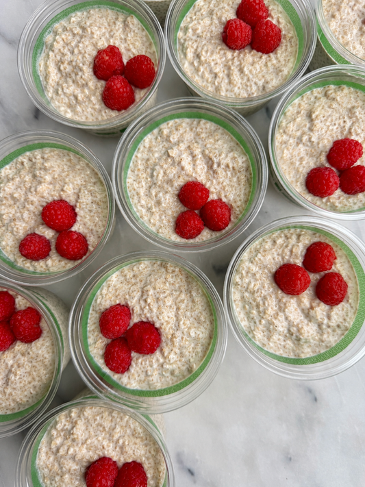 16g protein Overnight Oats w. Berries - 10 oz. / GF*