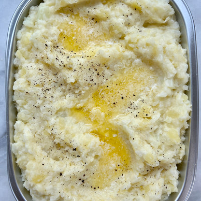 Pot Roast with Mashed Potato & Cauliflower / GF - serves 4*