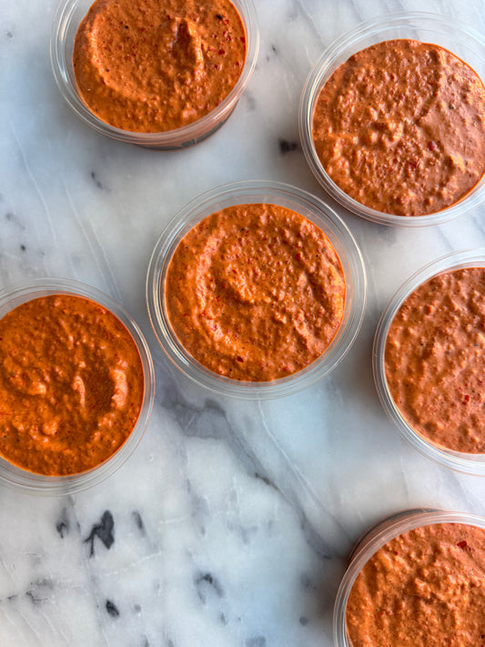 Red Pepper Walnut Dip (GF & Vegan) 16 oz. / Catering