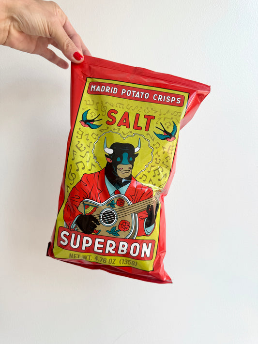Spanish Potato Chips SEA SALT / Pool & Beach