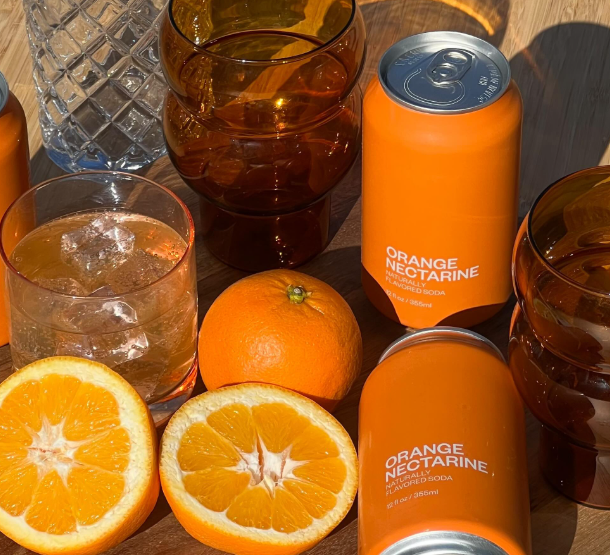 Naturally Flavored Soda - Mandarin Orange: 12 X 12 Oz Can
