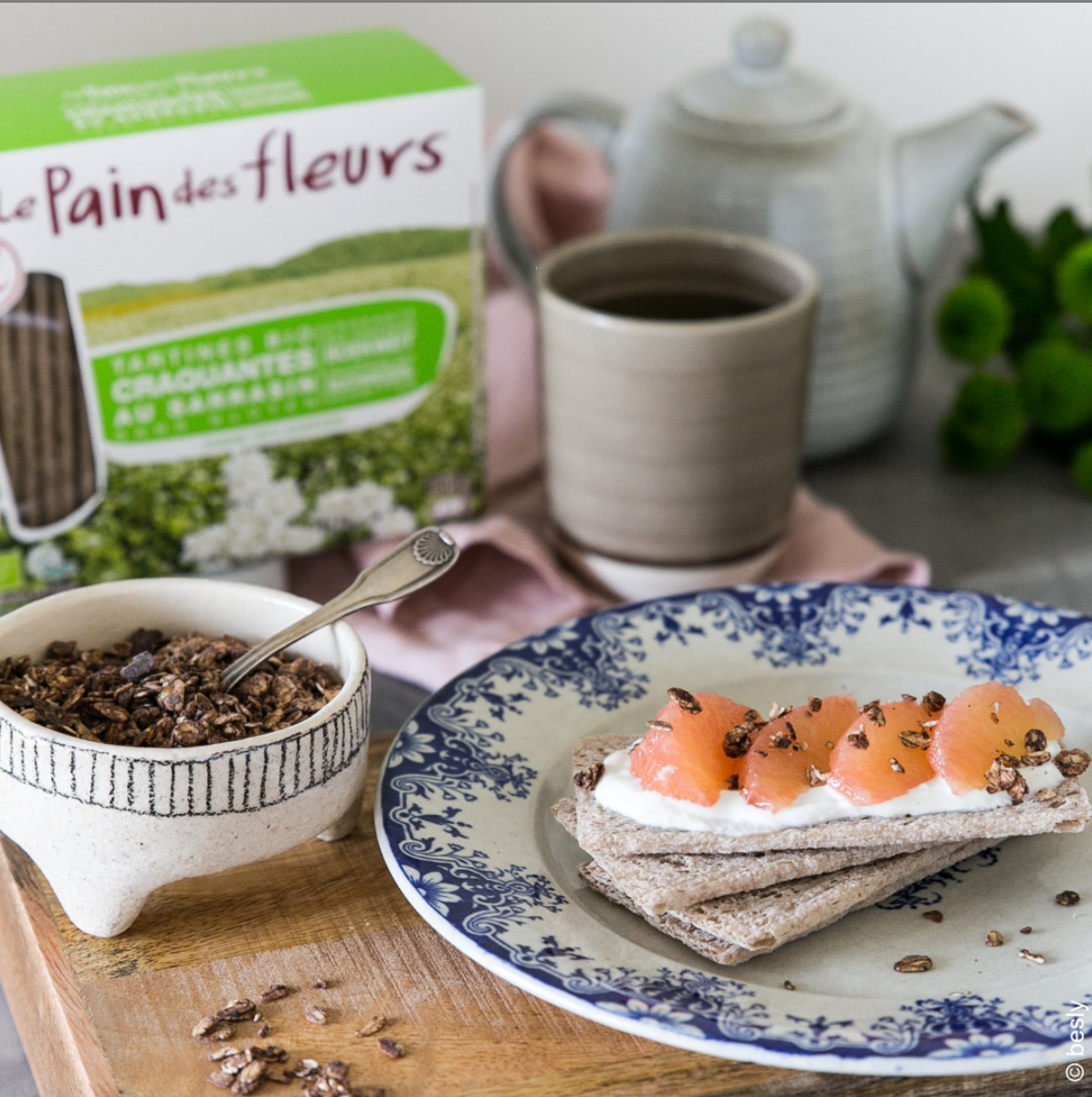 Quinoa "Le Pain des Fleurs" GF Crackers