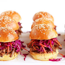 Pulled Pork Sliders - 9 mini sandwiches